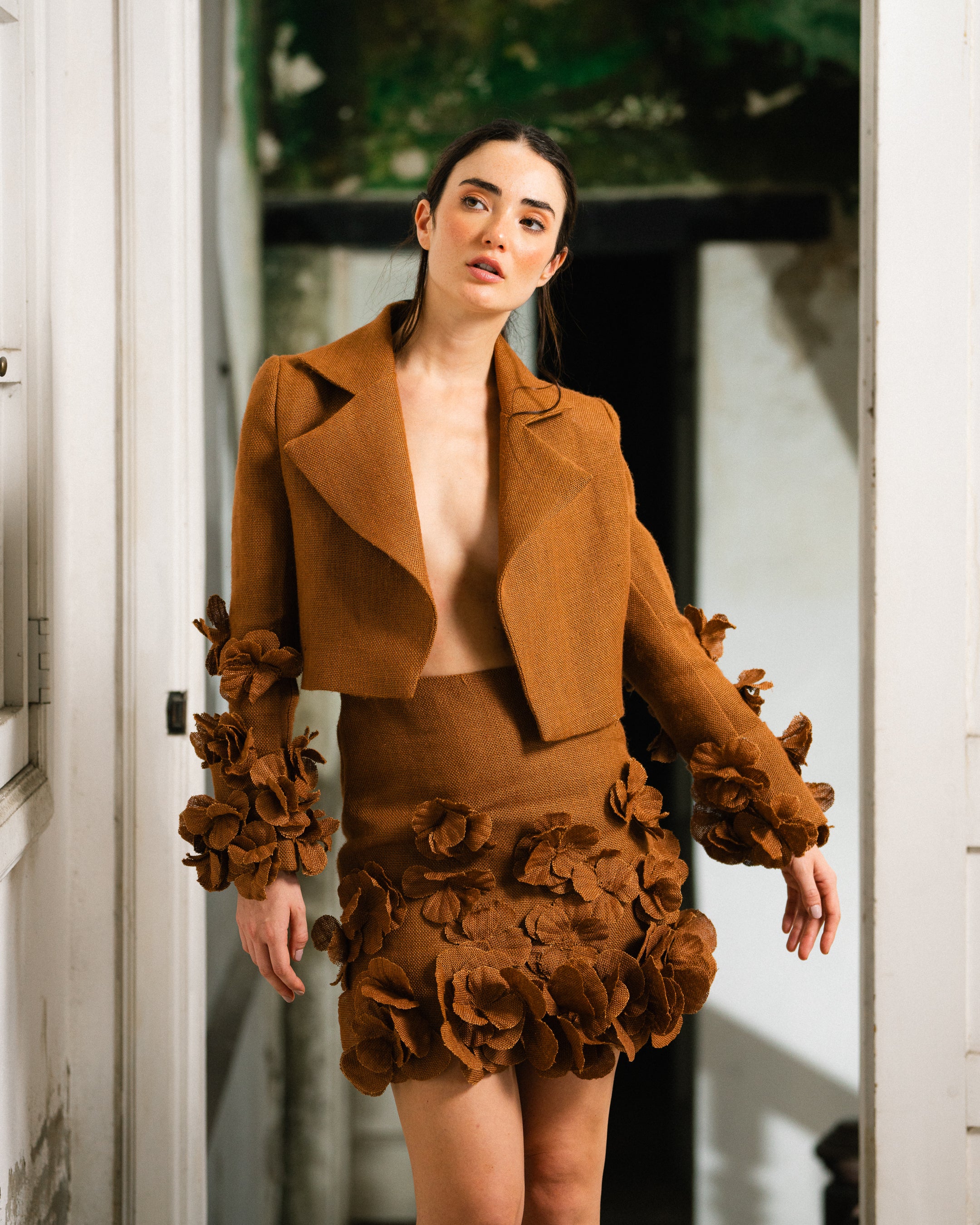 PARVA CROPPED JACKET