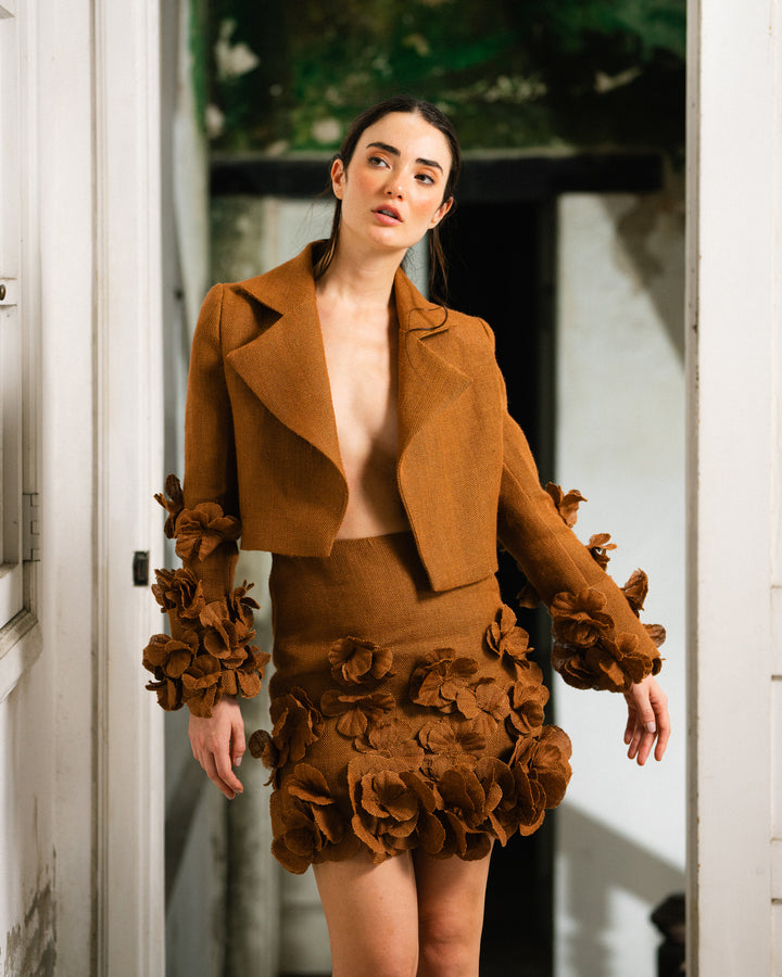 PARVA CROPPED JACKET