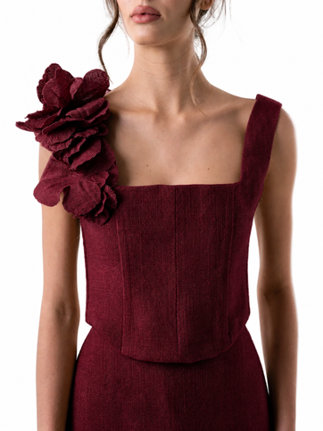 AMAPOLA BUSTIER